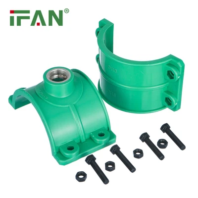 green pp saddle clamp green pp saddle clamp