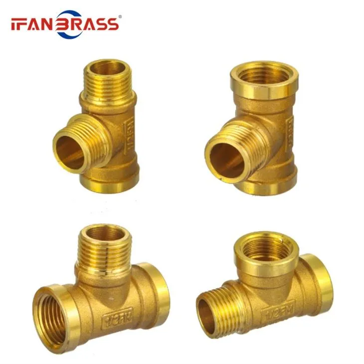 Brass Tee Connector