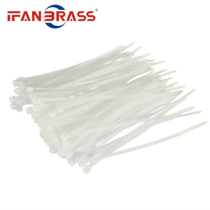 White Releasable Cable Ties