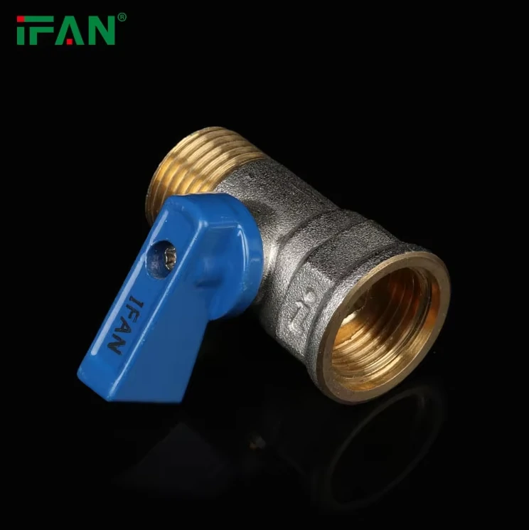 IFAN Blue Handle Mini Ball Valve