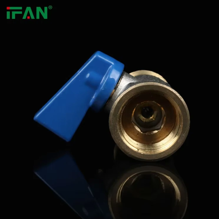 IFAN Blue Handle Mini Ball Valve
