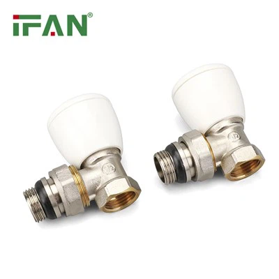 IFAN Hot And Cold Water Radiator Angle Valve